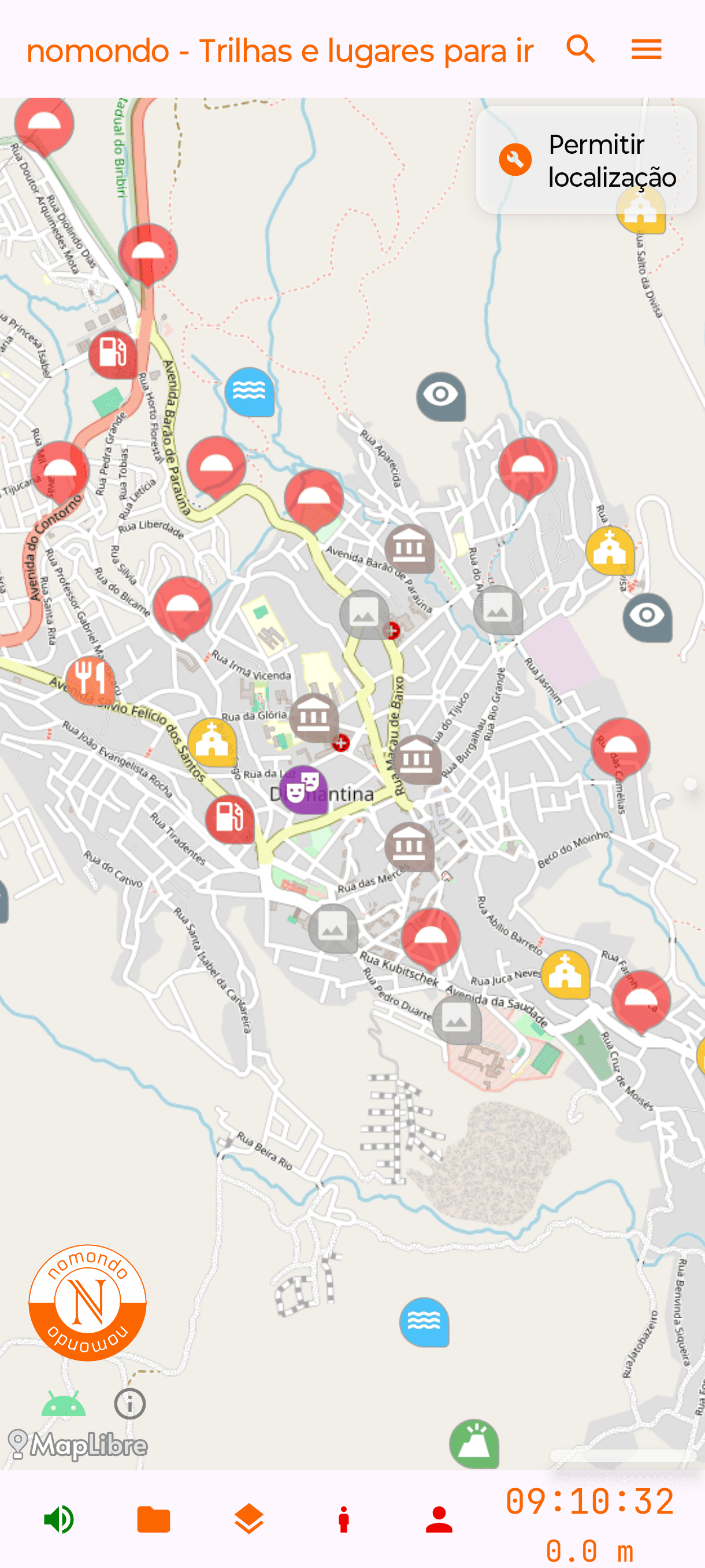 Permissão de localização do aplicativo Android