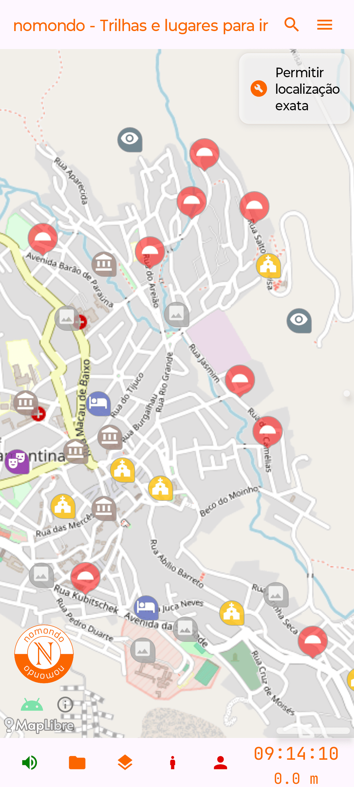 Permissão de localização do aplicativo Android