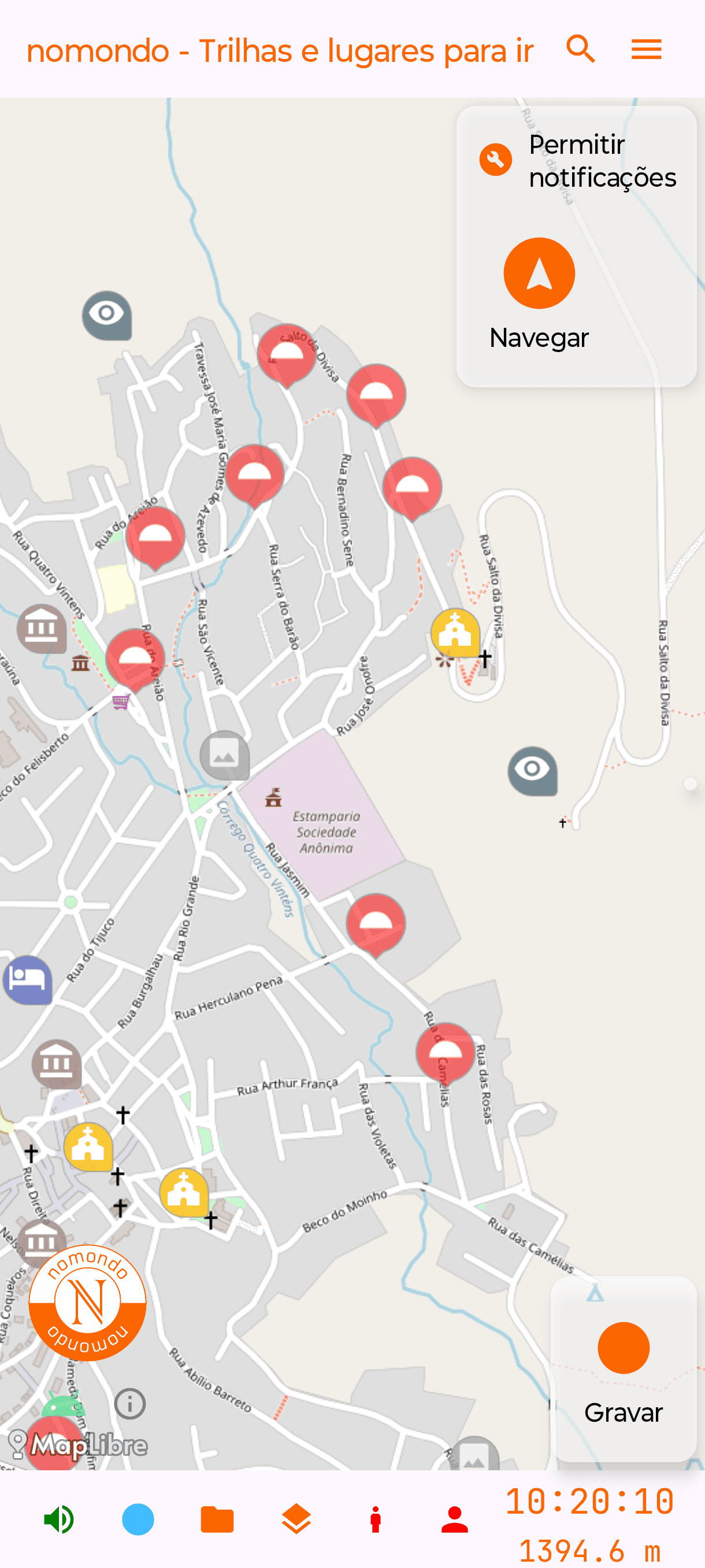 Permissão de notificação do aplicativo Android
